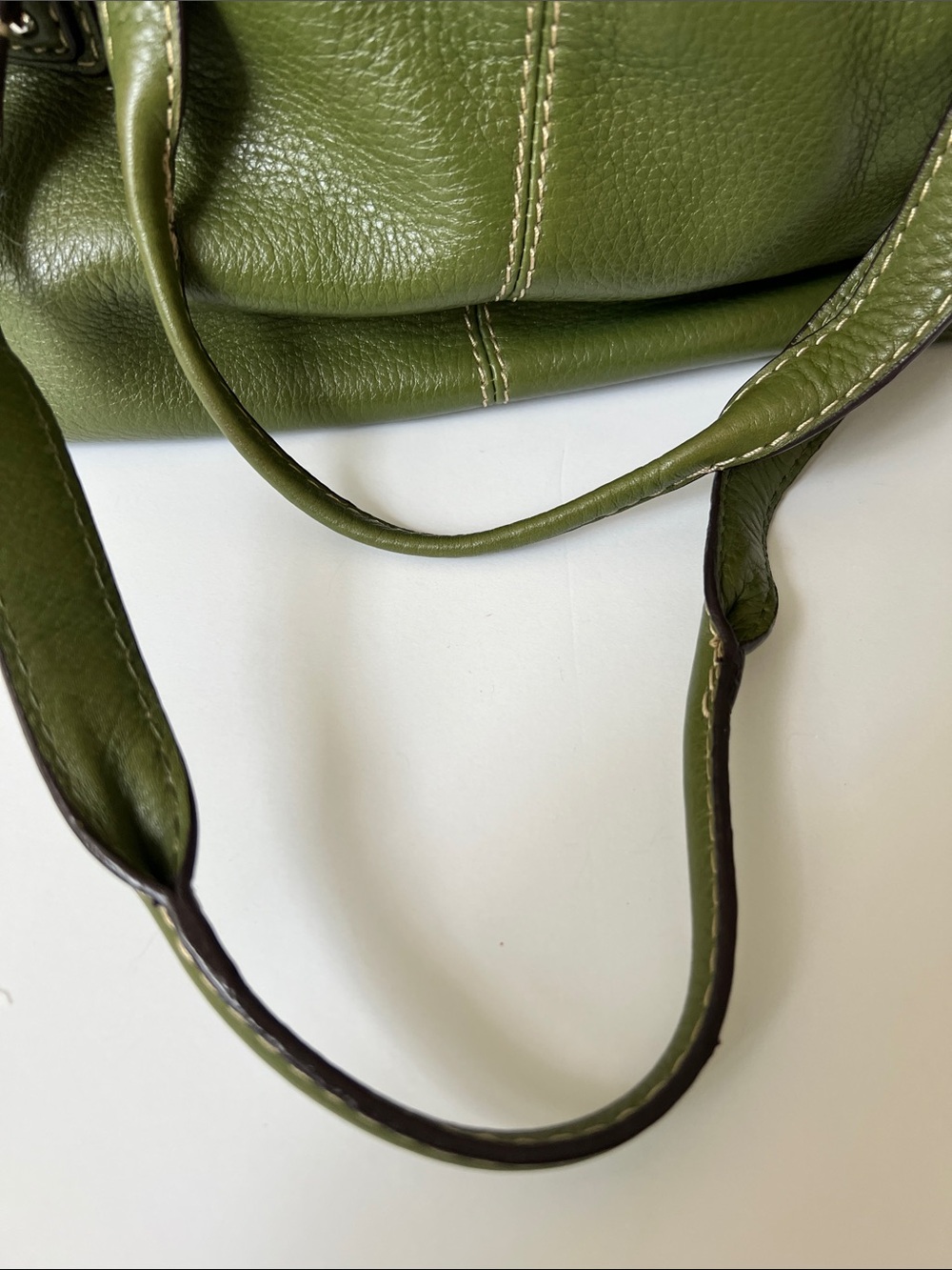Vintage Fossil Leather Shoulder Bag - Picture 7 of 8